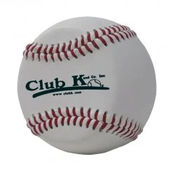 The Softball Group Club K 9" Baseball Flat Seam Spinner Balls
