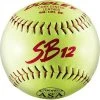 Spalding Dudley SB12L 12" ASA Slowpitch Softballs (dozen)