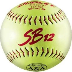 Spalding Dudley SB12L 12" ASA Slowpitch Softballs (dozen)