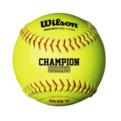 Wilson 12" USA Leather SST Softball (Dozen) Field