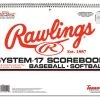 The Softball Group Rawlings System-17 Scorebook Field