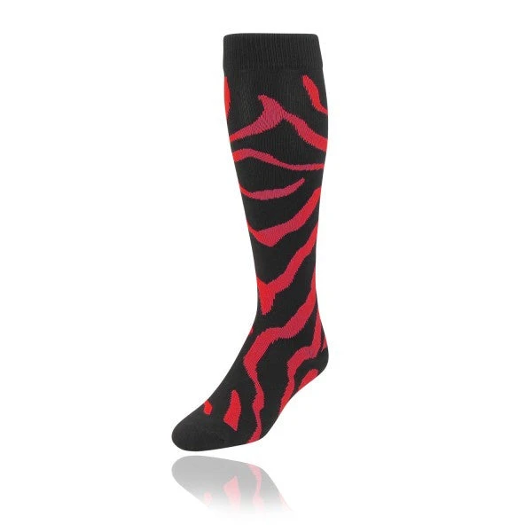 The Softball Group Apparel TCK Krazisox Zebra Socks