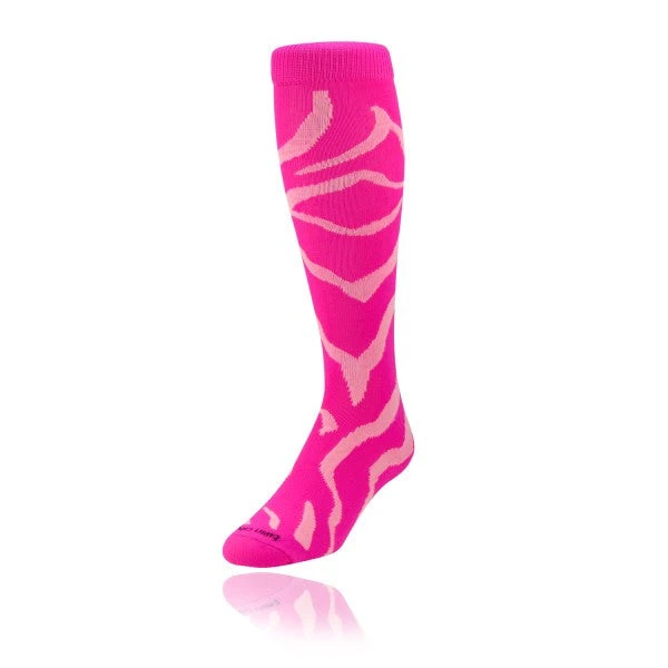 The Softball Group Apparel TCK Krazisox Zebra Socks